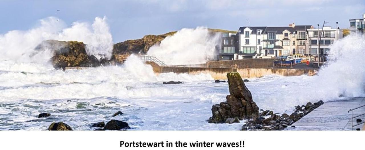 Promenade Apartment Panoramic Sea Views Portstewart Bagian luar foto